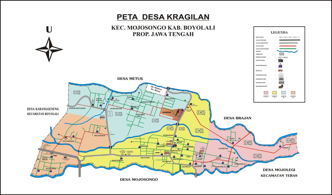 Denah Desa Kragilan